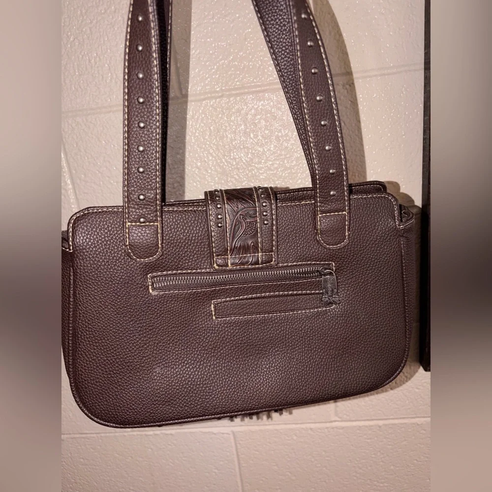 Trinity Ranch Fringe Squared Boho Purse - Picture 5 of 8